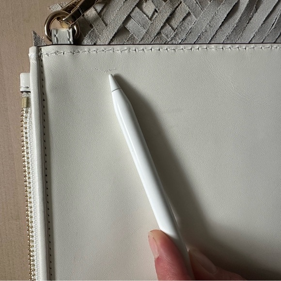 Michael Kors Cream Clutch - Picture 10 of 10